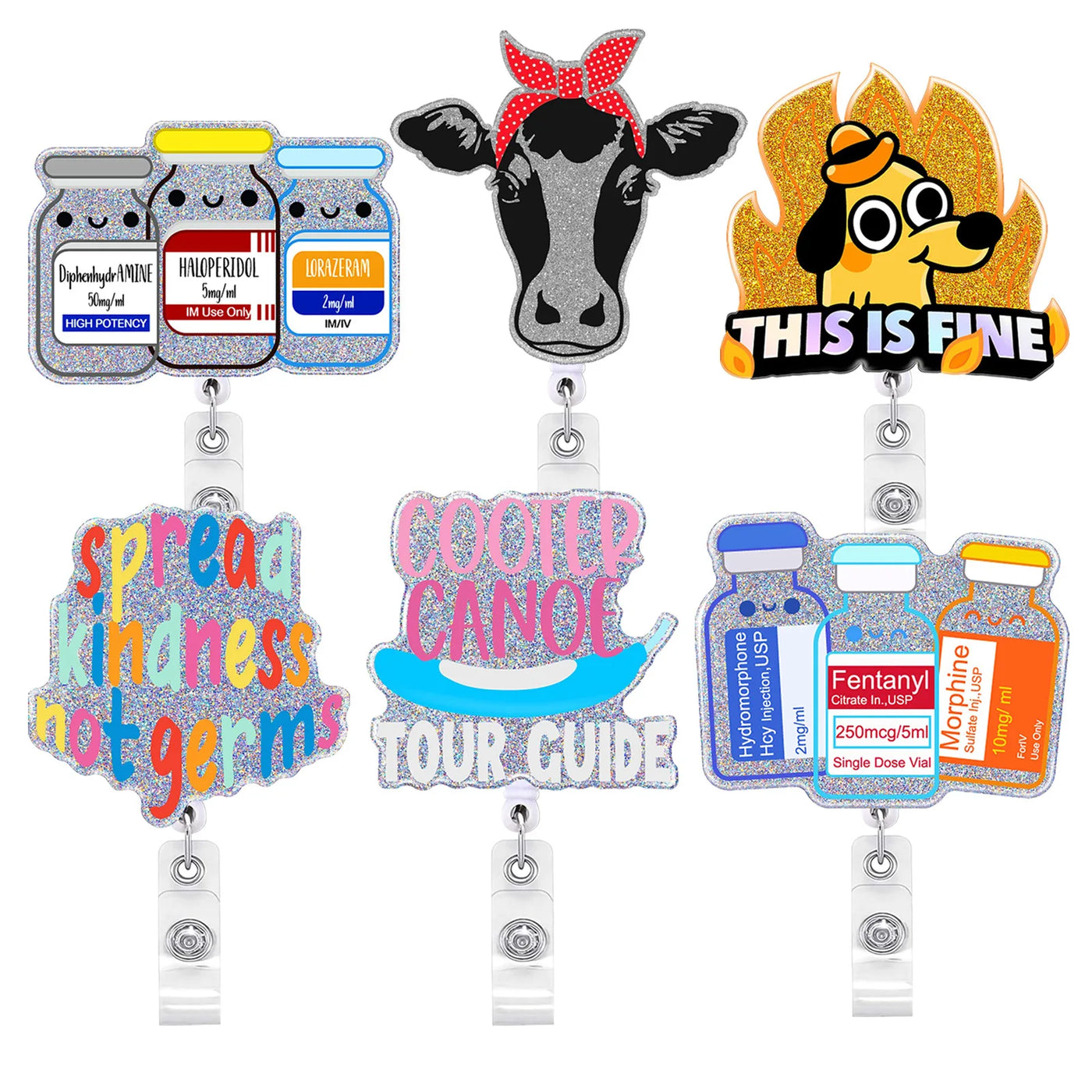 GlitterMed Badge Reel