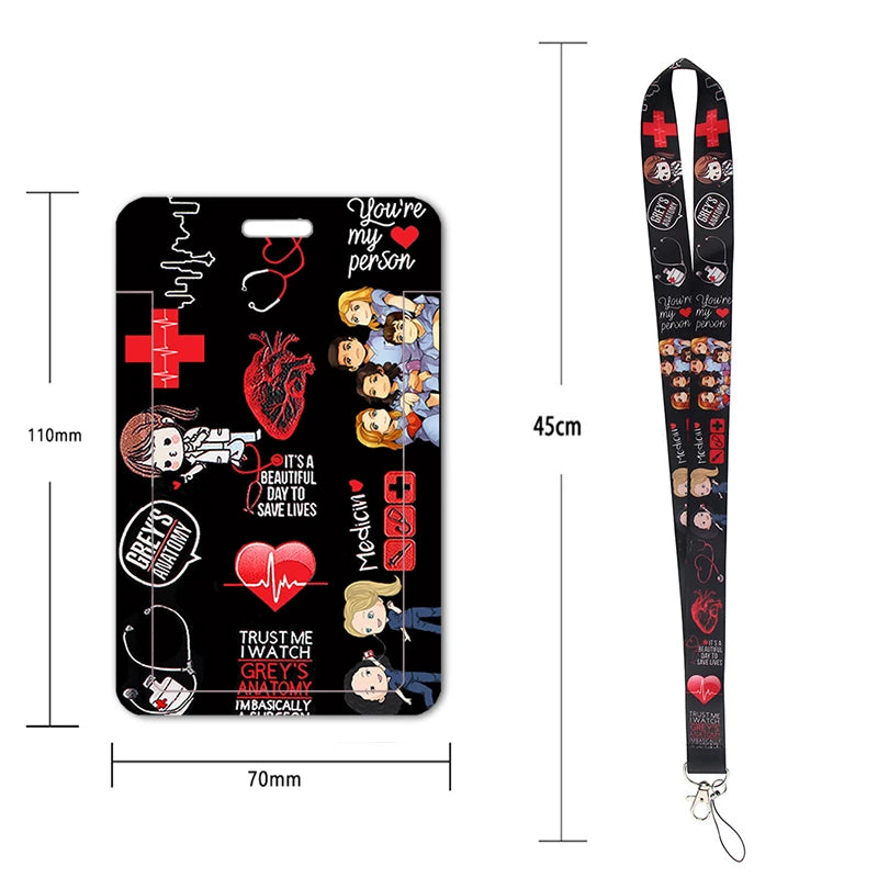 GreyStyle Lanyard — Anatomy & Vibe Edition