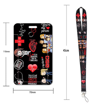 GreyStyle Lanyard — Anatomy & Vibe Edition