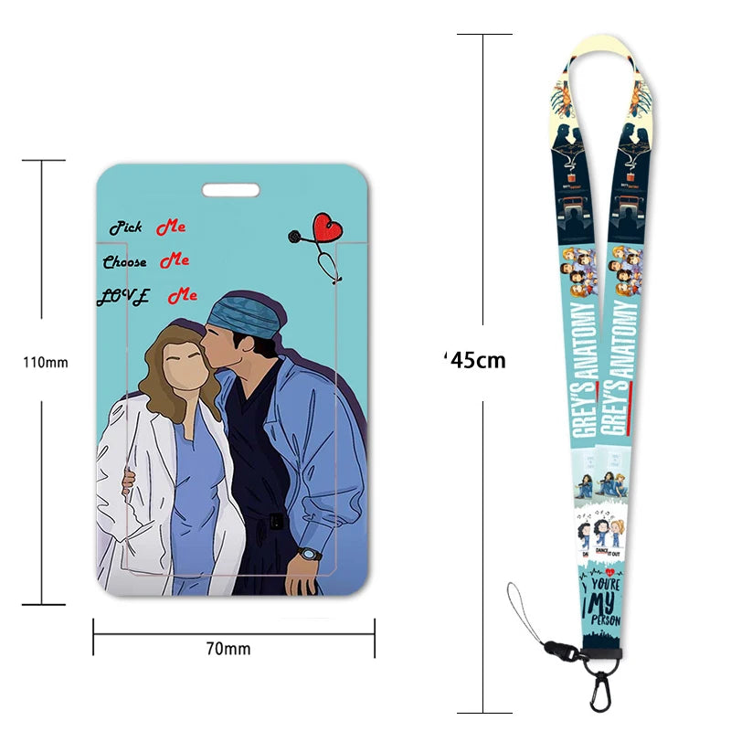 GreyStyle Lanyard — Anatomy & Vibe Edition