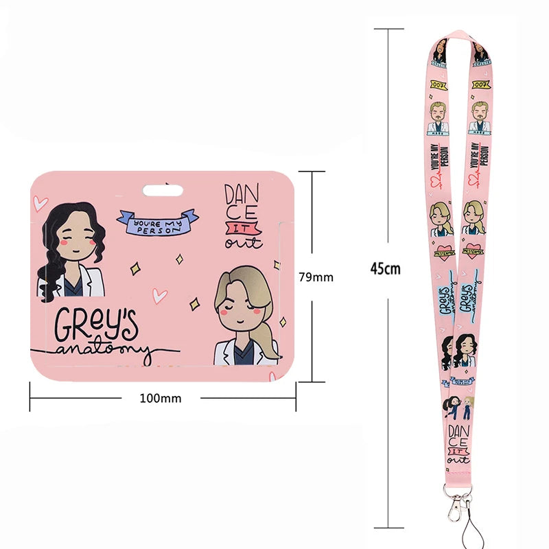 GreyStyle Lanyard — Anatomy & Vibe Edition