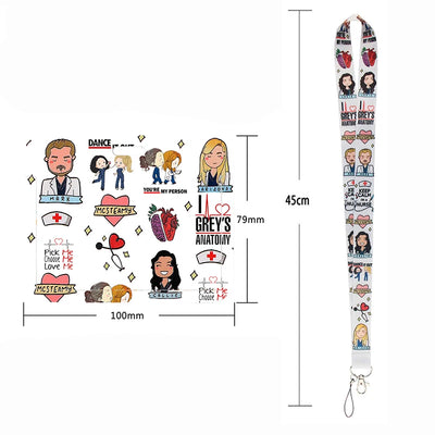 GreyStyle Lanyard — Anatomy & Vibe Edition