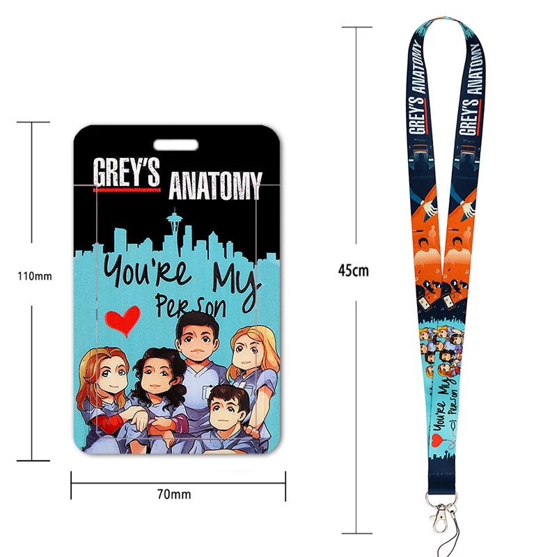 GreyStyle Lanyard — Anatomy & Vibe Edition