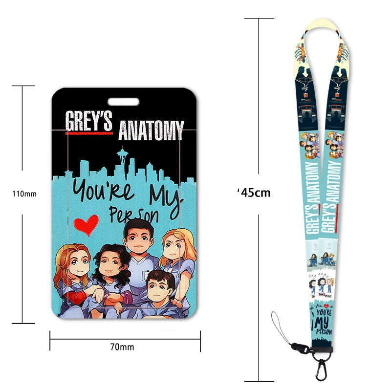 GreyStyle Lanyard — Anatomy & Vibe Edition